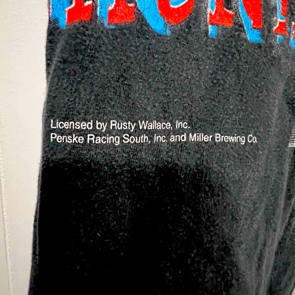 90’s Rare Nascar Rusty Wallace First you see the LITE then you feel the thunder - Picture 4 of 8